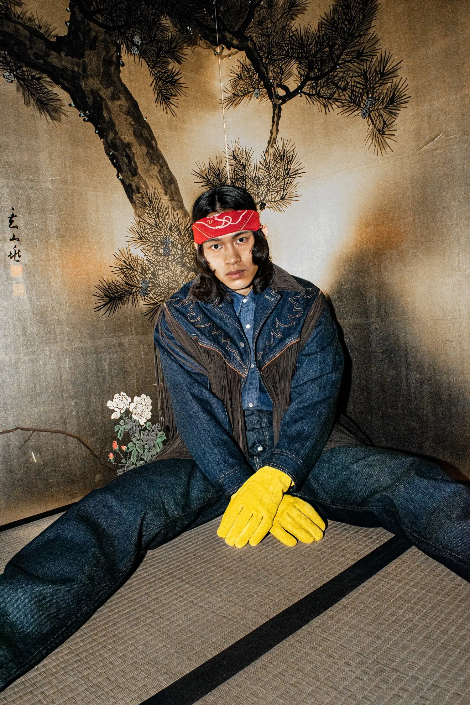 Nigo's first show for Kenzo mixes tailoring and workwear for a