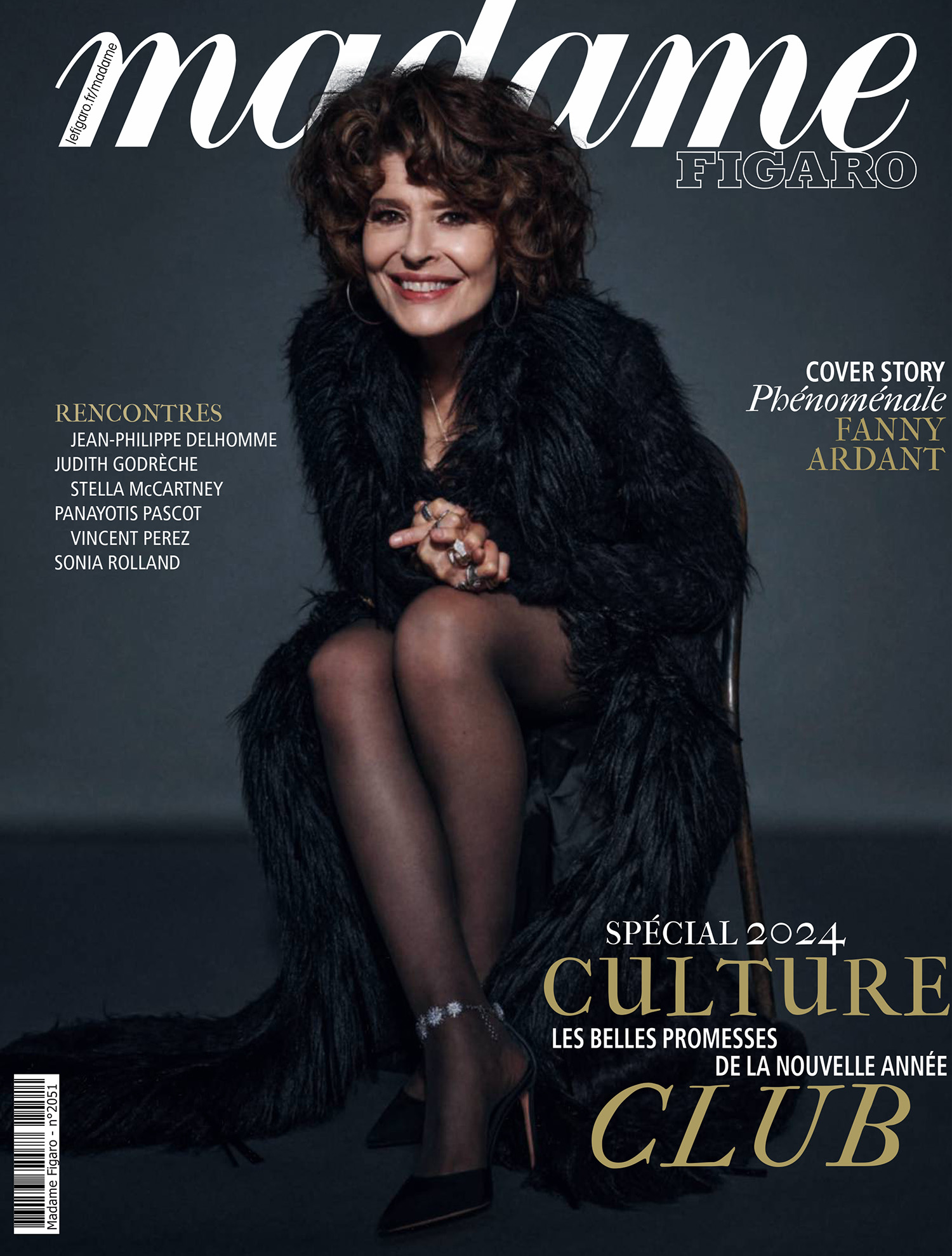 Karen Elson covers Vogue Ukraine December 2018 by Patrick Biennert -  fashionotography