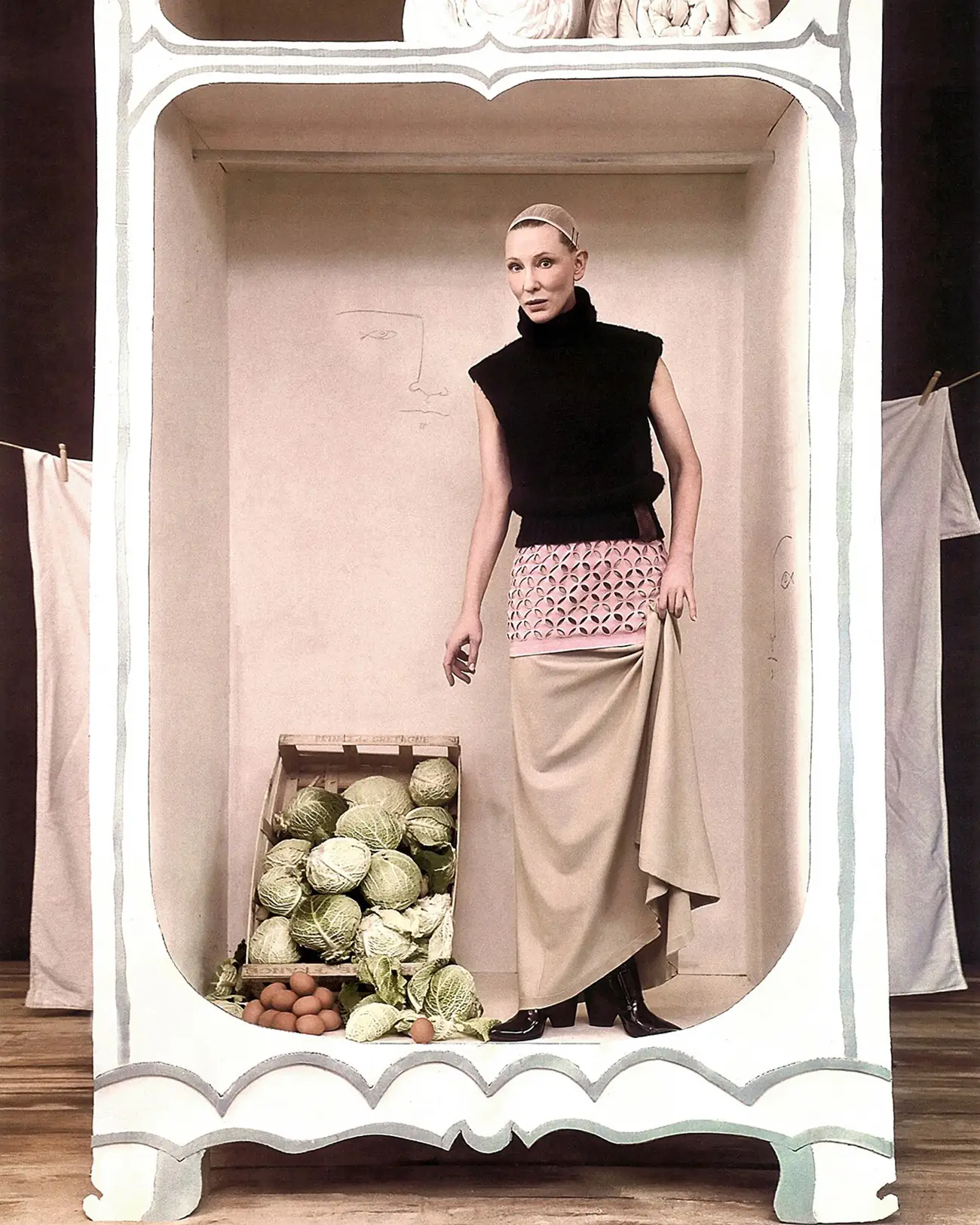 Cate Blanchett covers Vogue China May 2024 by Szilveszter Makó