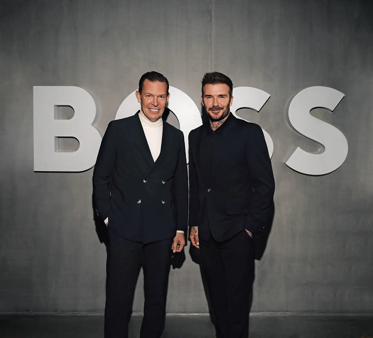David Beckham and Hugo Boss announce multi-year design collaboration