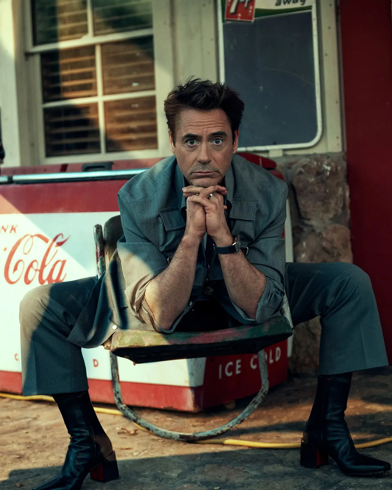 Robert Downey Jr. covers Esquire US April/May 2024 by Norman Jean Roy