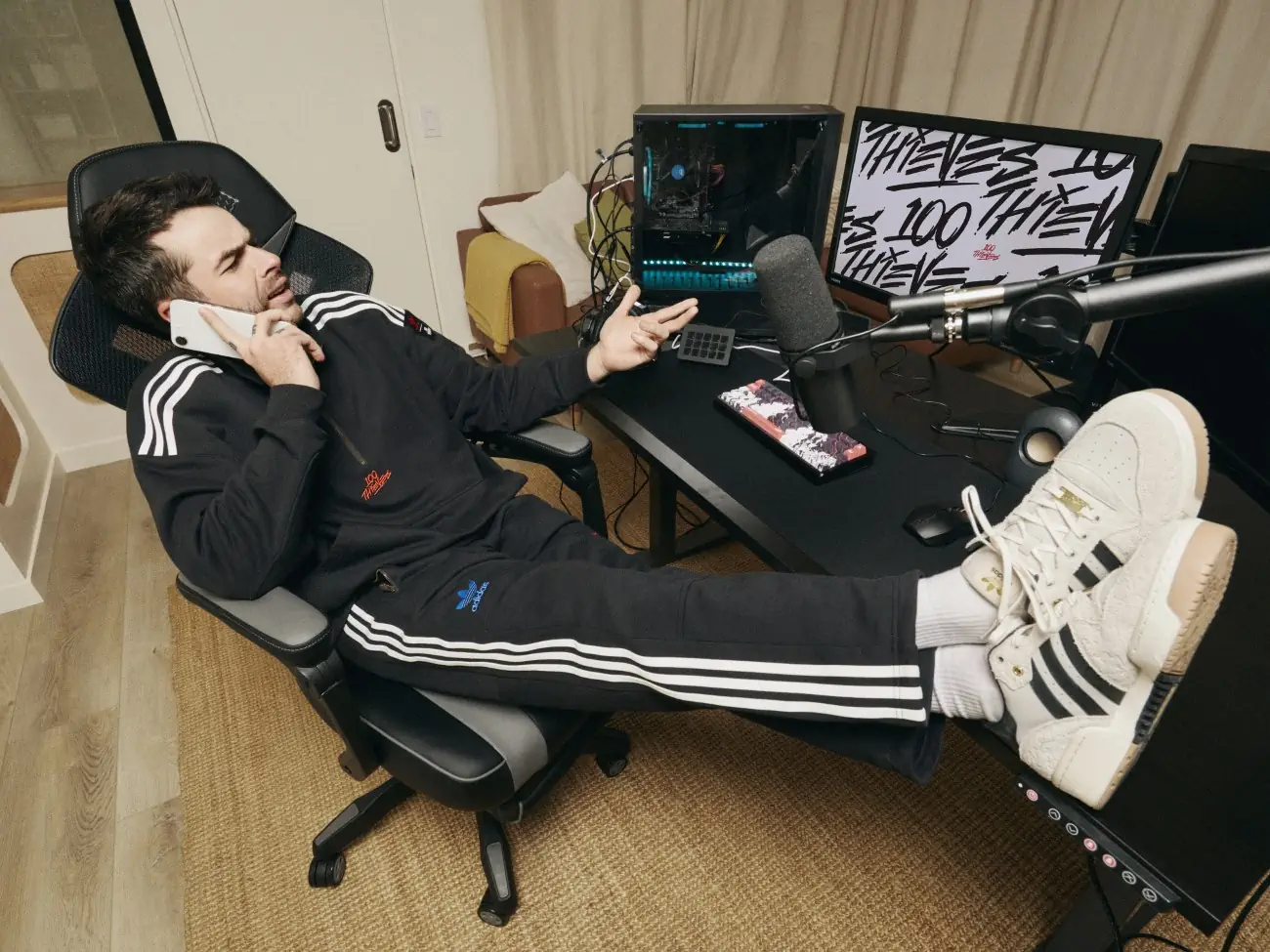 adidas Originals and 100 Thieves release first collaboration collection