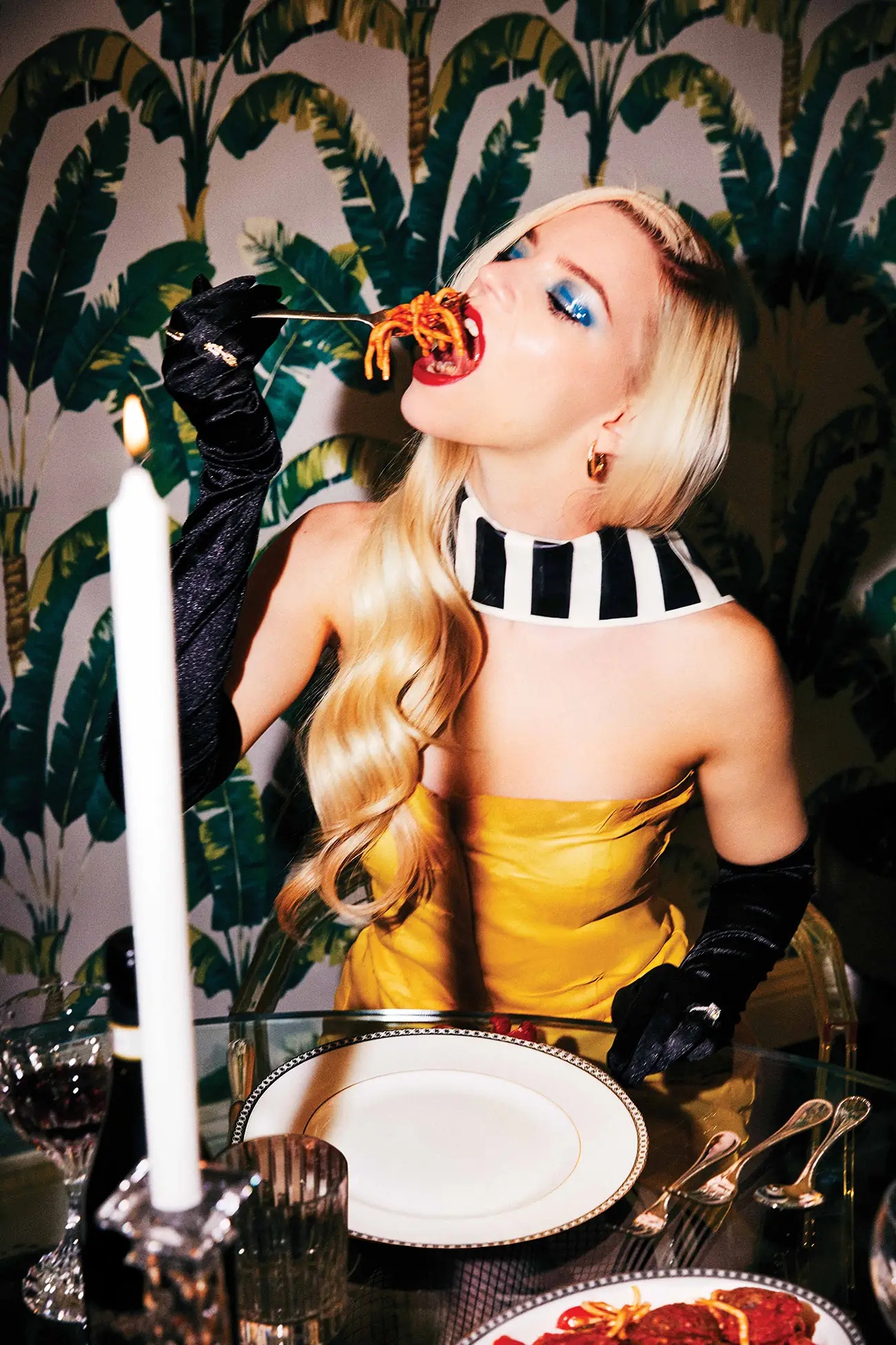 Anya Taylor-Joy covers Flaunt Magazine Issue 192 by Ellen von Unwerth