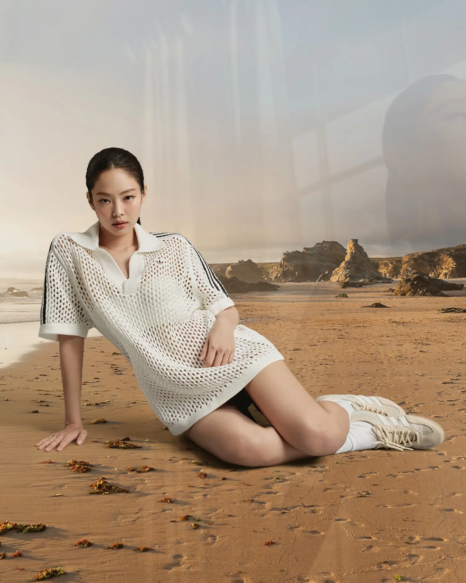 Blackpink's Jennie shows off the new adidas Originals x CLOT Gazelle by Edison Chen