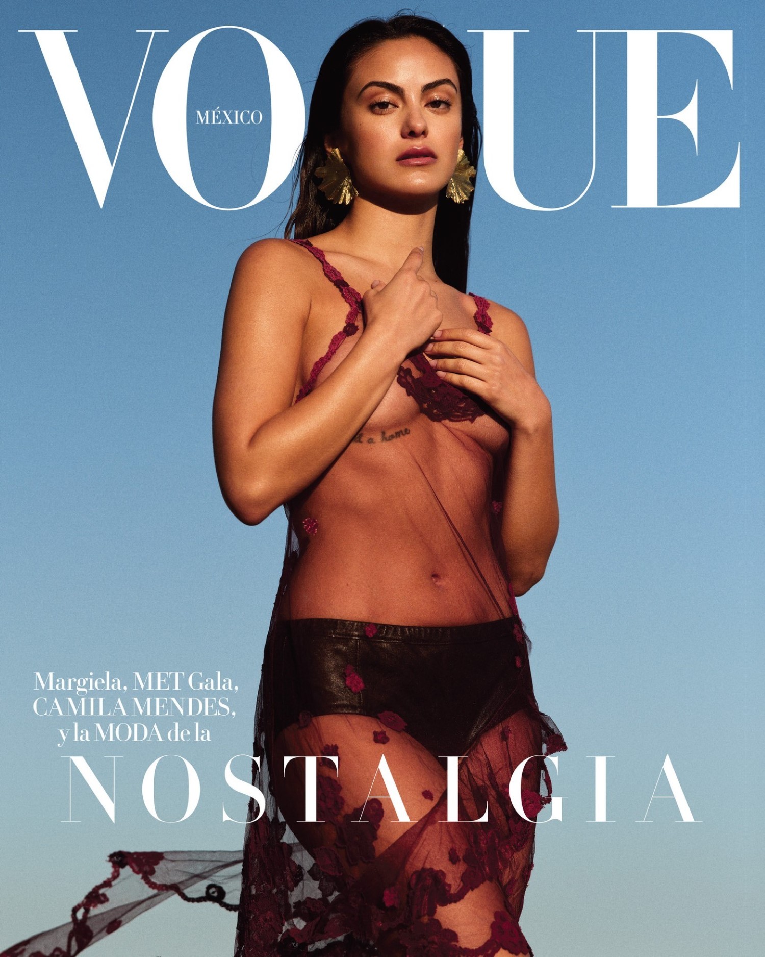 Camila Mendes covers Vogue Mexico & Latin America May 2024 by Zoey Grossman