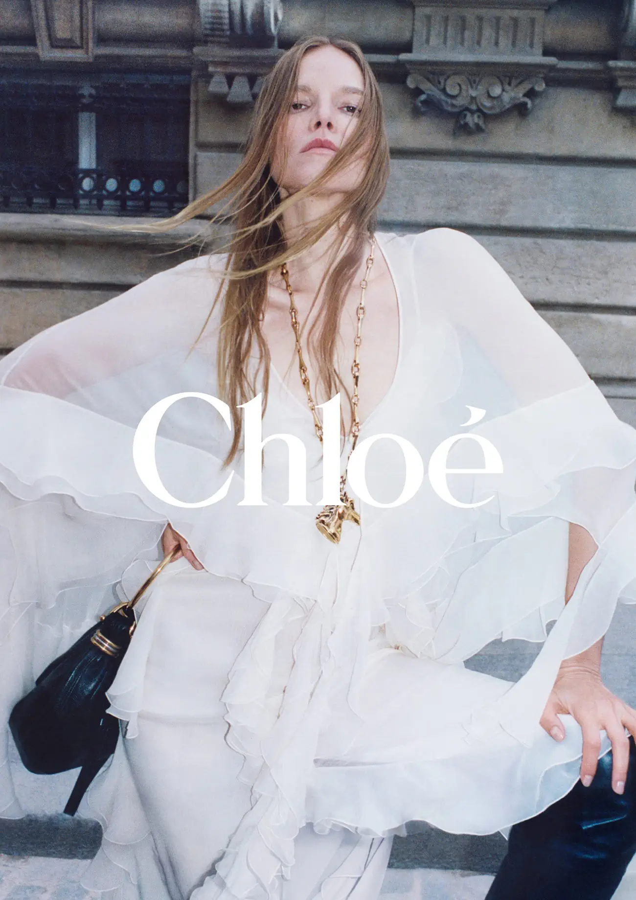 Chloé debuts dreamy Pre-Fall 2024 campaign on the streets of Paris