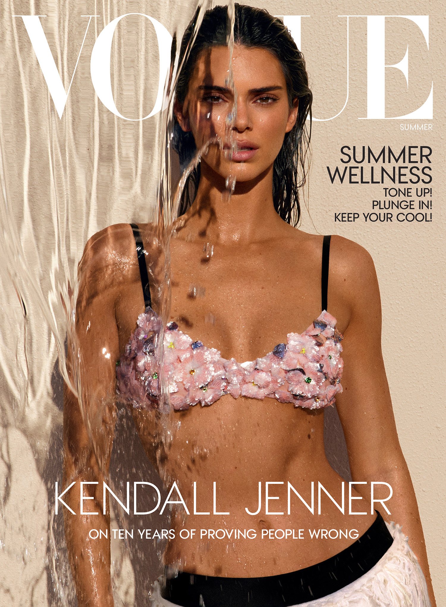 Kendall Jenner covers Vogue US Summer 2024 by Mert & Marcus