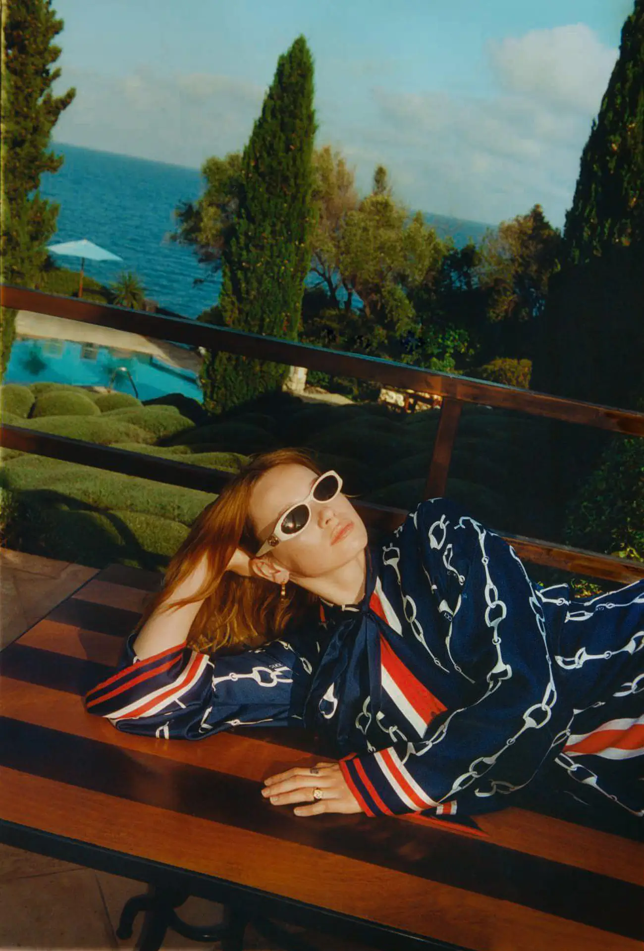 Morgan Porter in Gucci on Elle Italia June 20th, 2024 by Rasmus Weng Karlsen