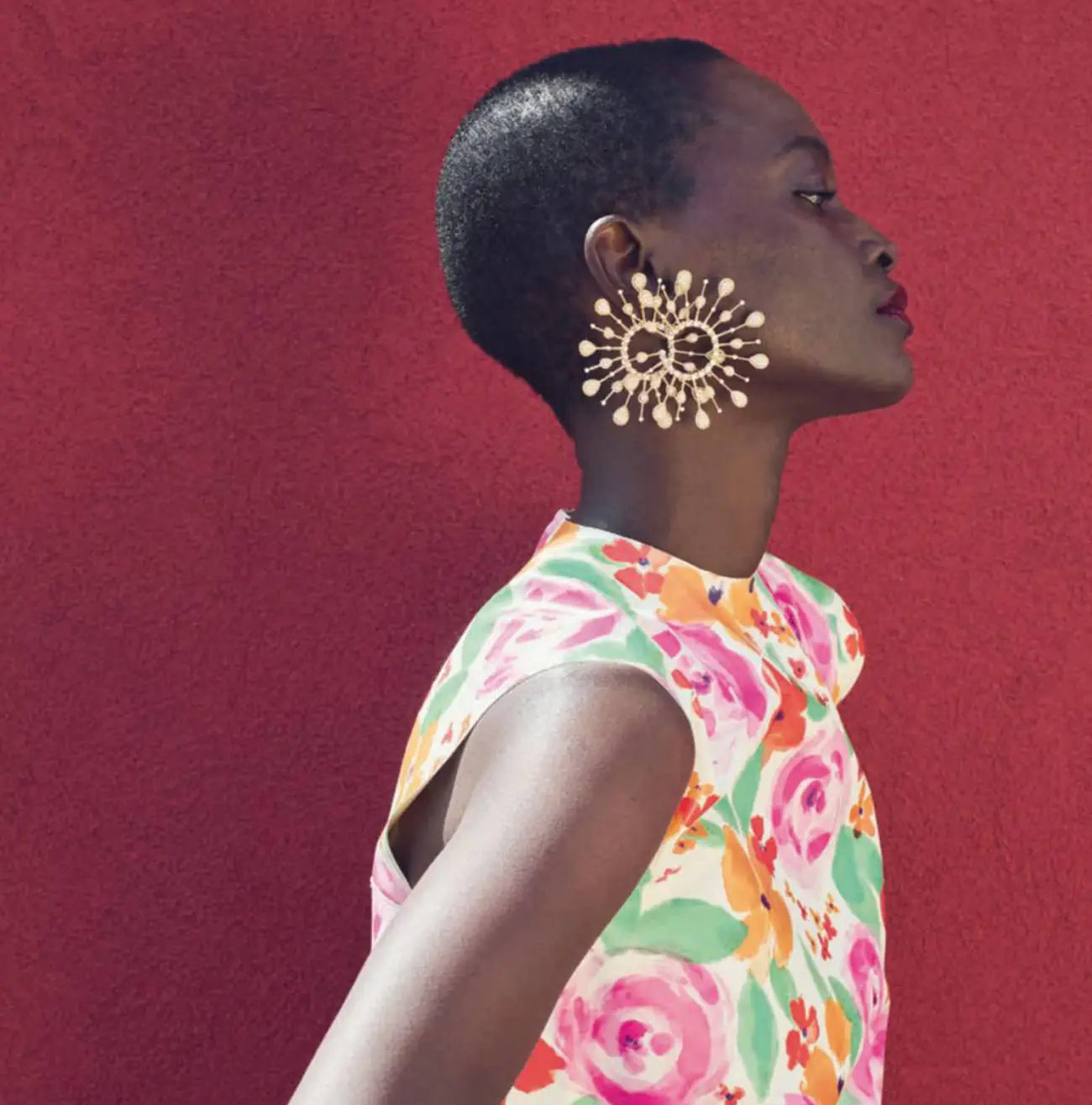 Oulimata Gueye by Hannah Darabi for Madame Figaro June 28th, 2024