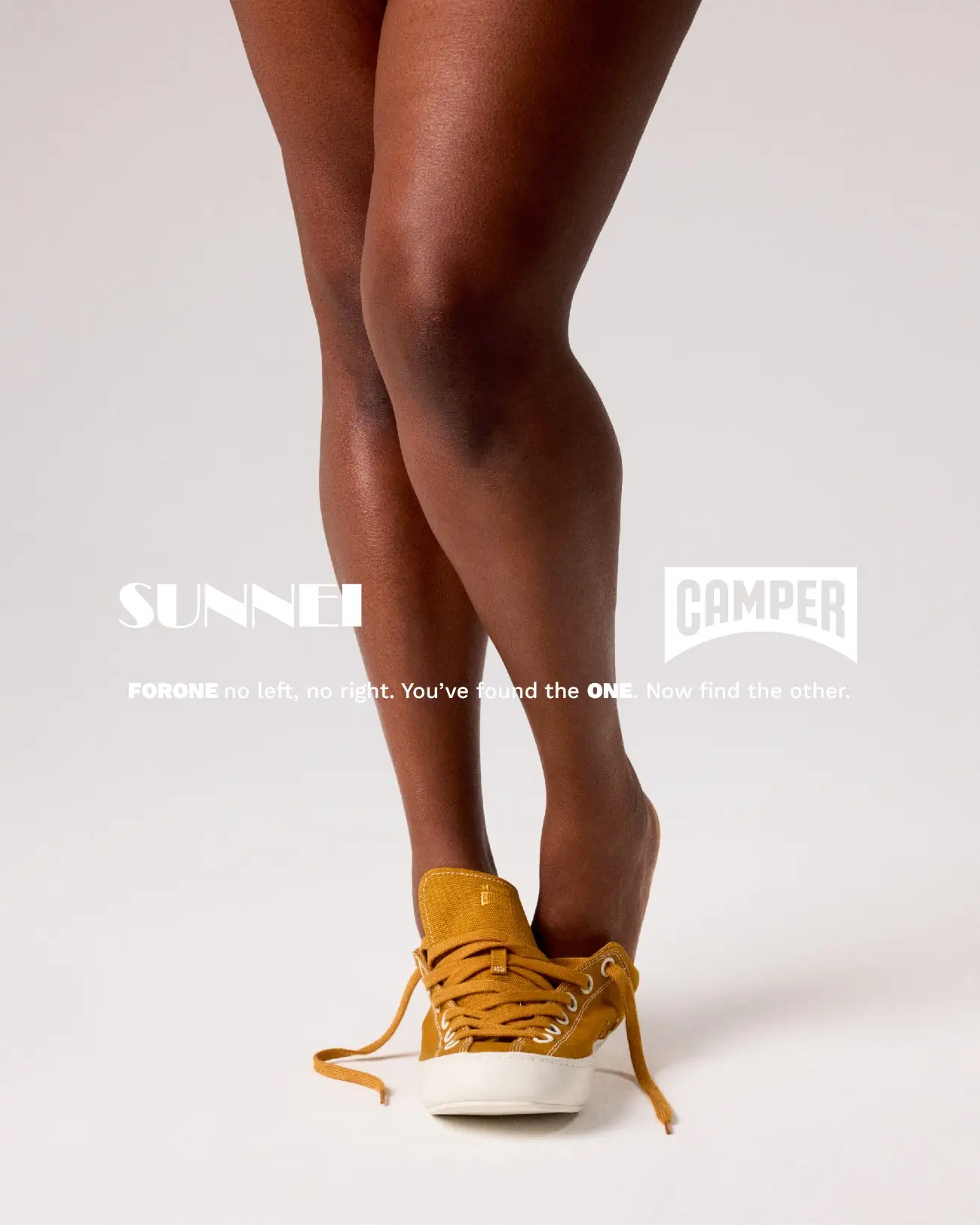Camper and Sunnei present Forone, the revolutionary single-shoe concept