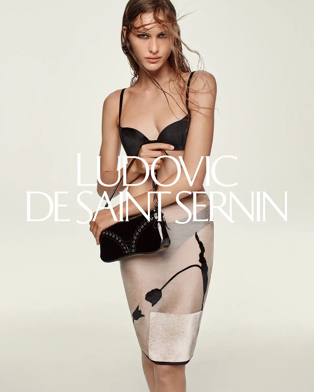 Ludovic de Saint Sernin's sensual homage to Robert Mapplethorpe in Fall/Winter 2024 campaign