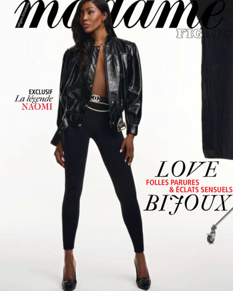 Naomi Campbell in Chanel on Madame Figaro July 5th, 2024 by Joseph Degbadjo