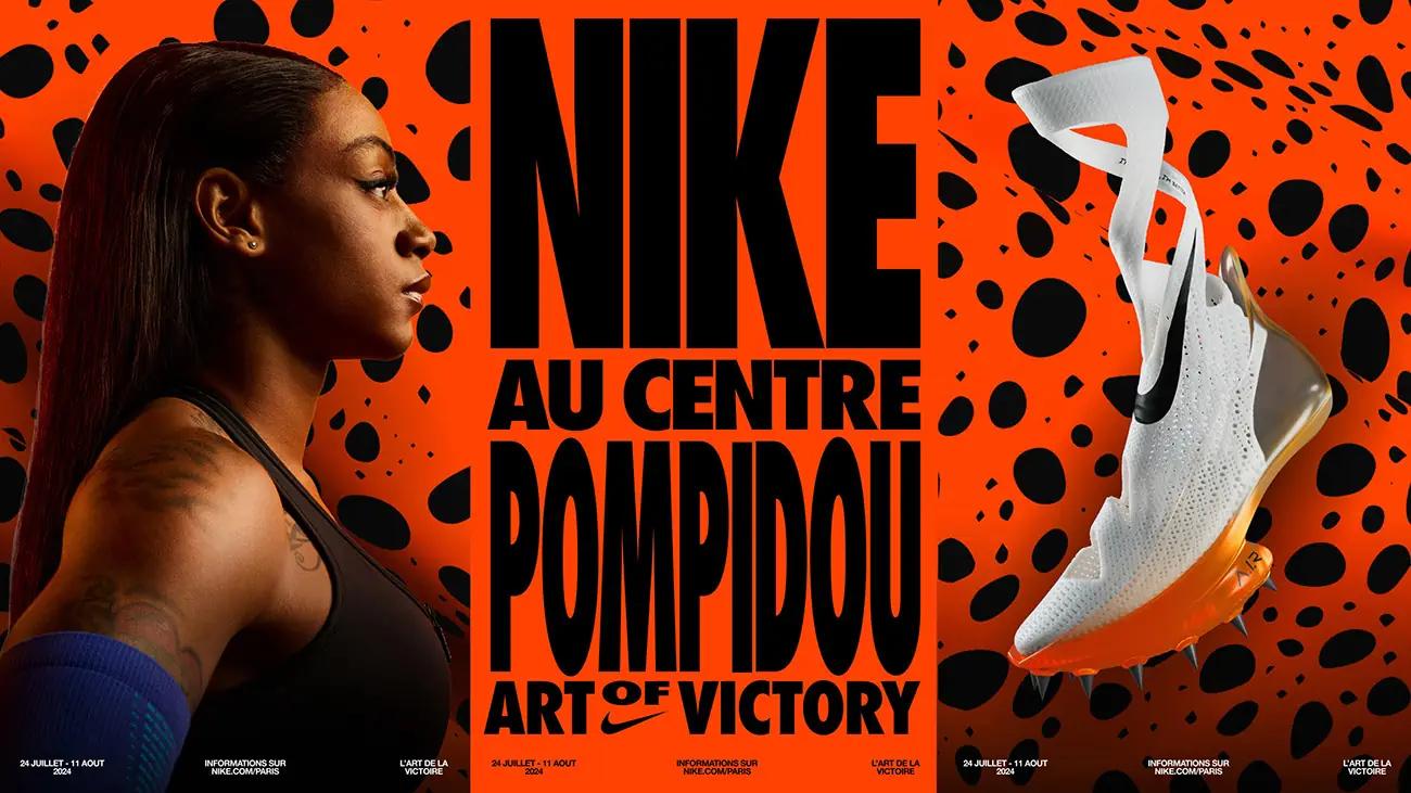 Nike opens "Art of Victory" exhibition at Centre Pompidou in Paris