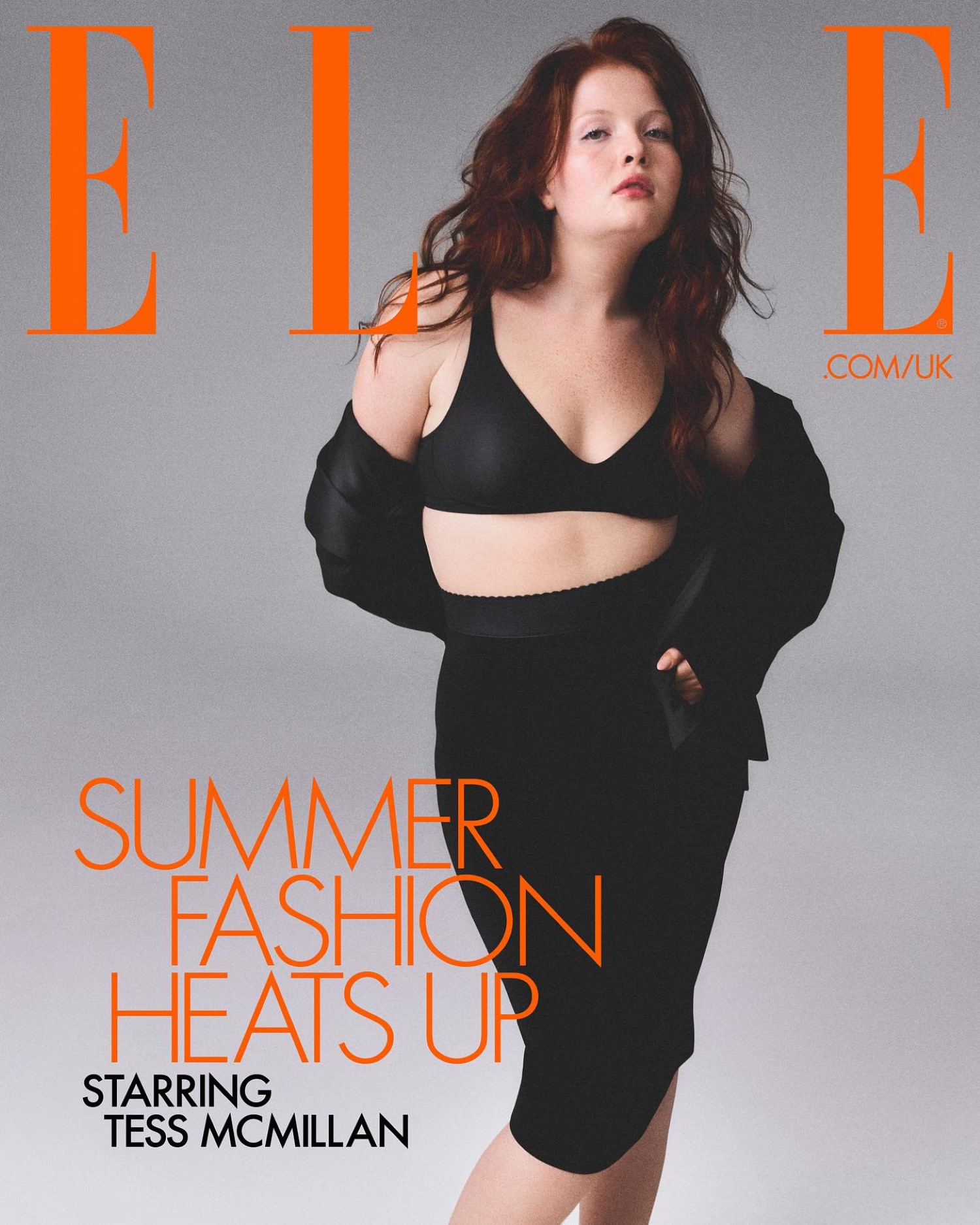 Tess McMillan covers Elle UK June 2024 Digital Edition by Hasse Nielsen