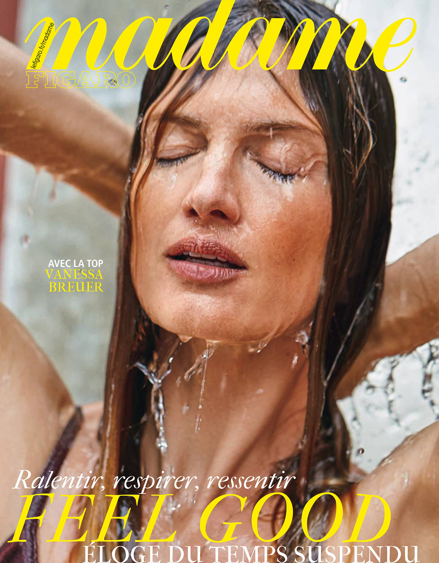 Vanessa Breuer covers Madame Figaro July 26th, 2024 by Lise-Anne Marsal