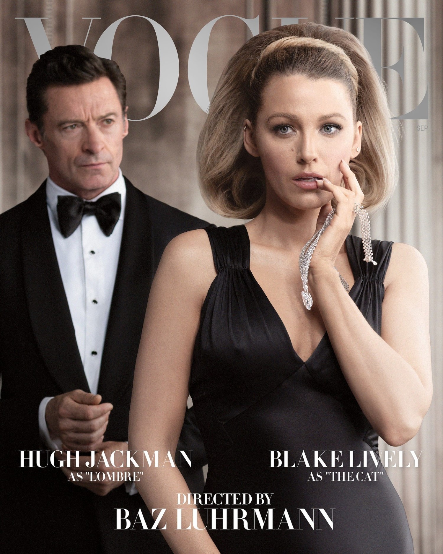 Blake Lively and Hugh Jackman cover Vogue US September 2024 ...