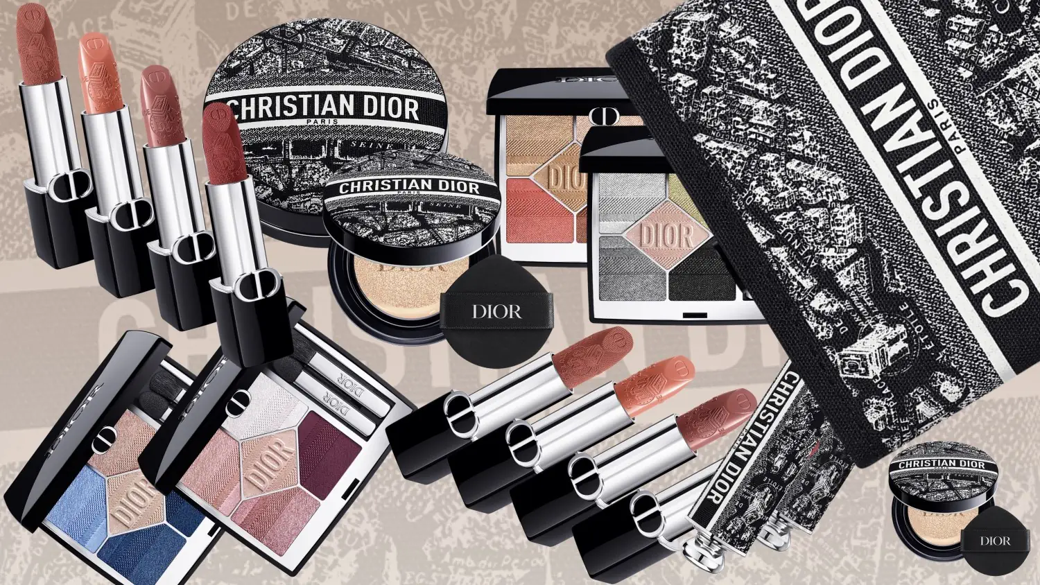 Dior's ‘’Plan de Paris’’ collection, a shimmering ode to the City of Lights