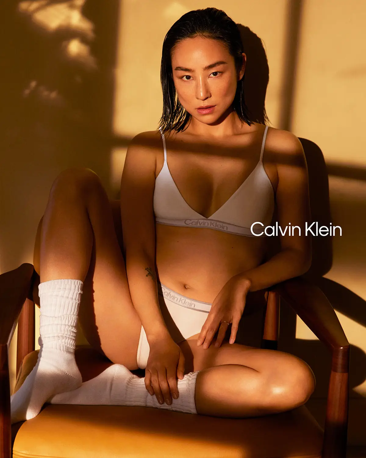 Greta Lee makes debut in Calvin Klein's Fall 2024 campaign