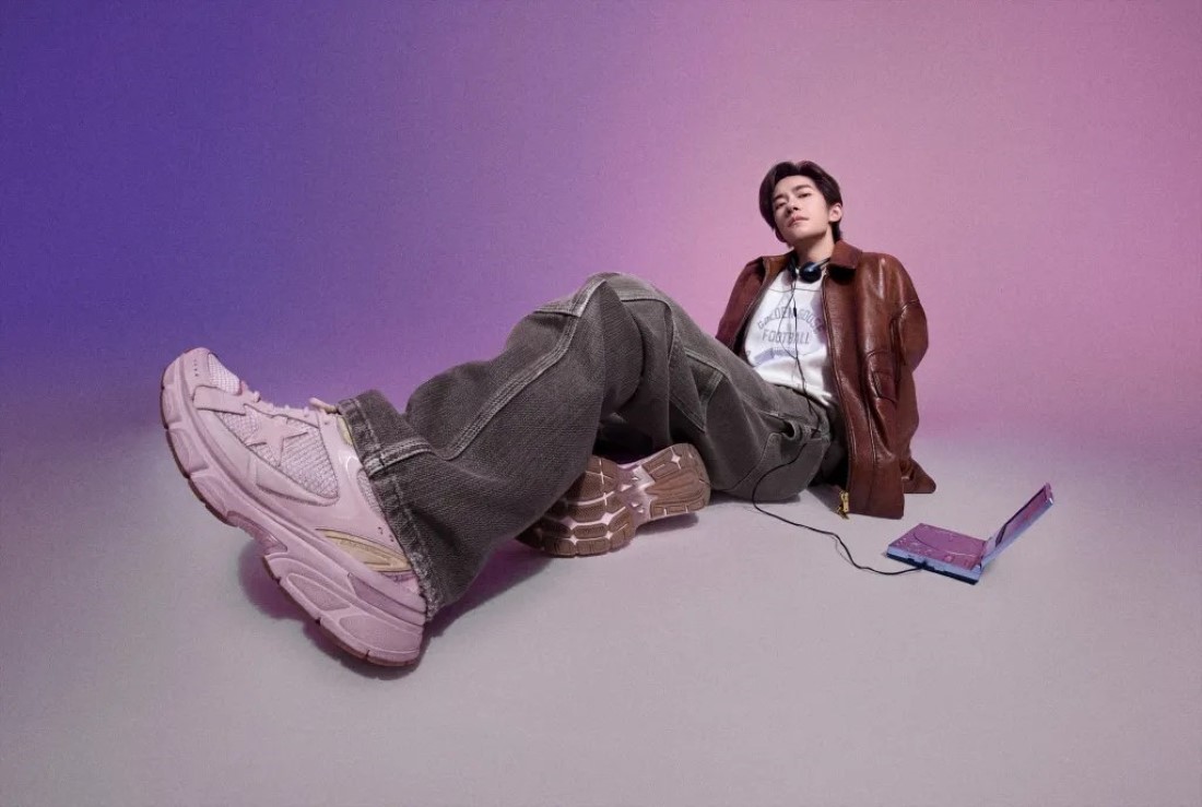 Jackson Yee shines as Golden Goose's global ambassador in Lightstar sneaker campaign