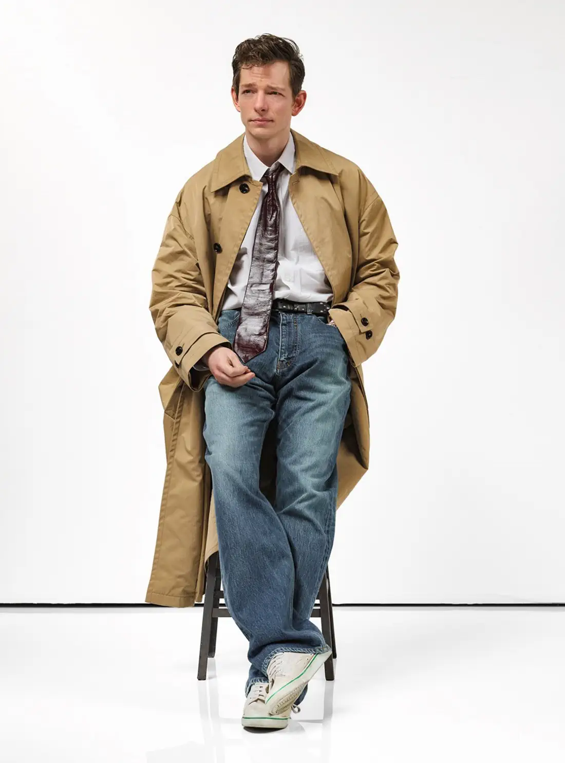 Mike Faist in Loewe on Another Man Summer/Autumn 2024 by Jack Pierson