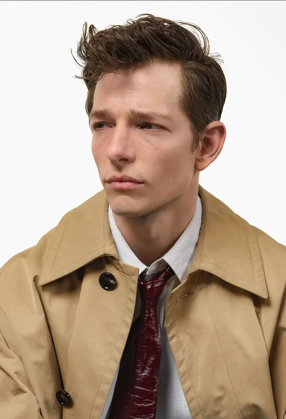 Mike Faist in Loewe on Another Man Summer/Autumn 2024 by Jack Pierson