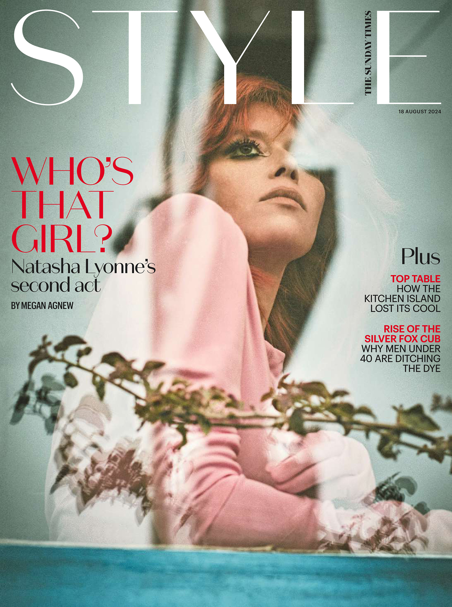 Natasha Lyonne covers The Sunday Times Style August 18th, 2024 by Guy Aroch