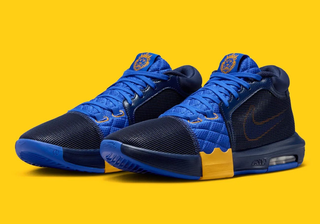 Nike LeBron Witness 8 Entourage colorway, a nod to LeBron James' favorite series