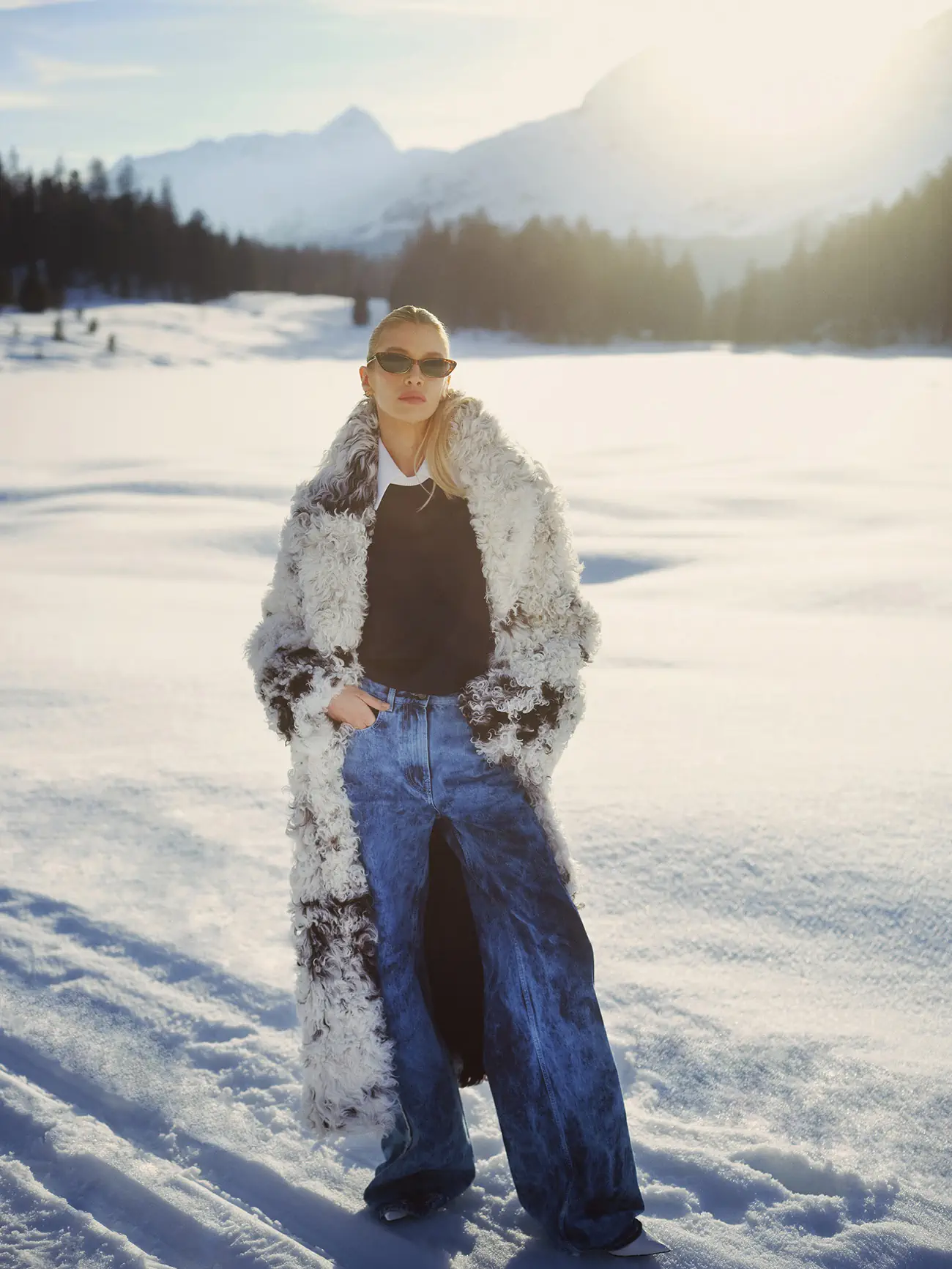 Ports 1961's Fall/Winter 2024 campaign in the majestic Alps