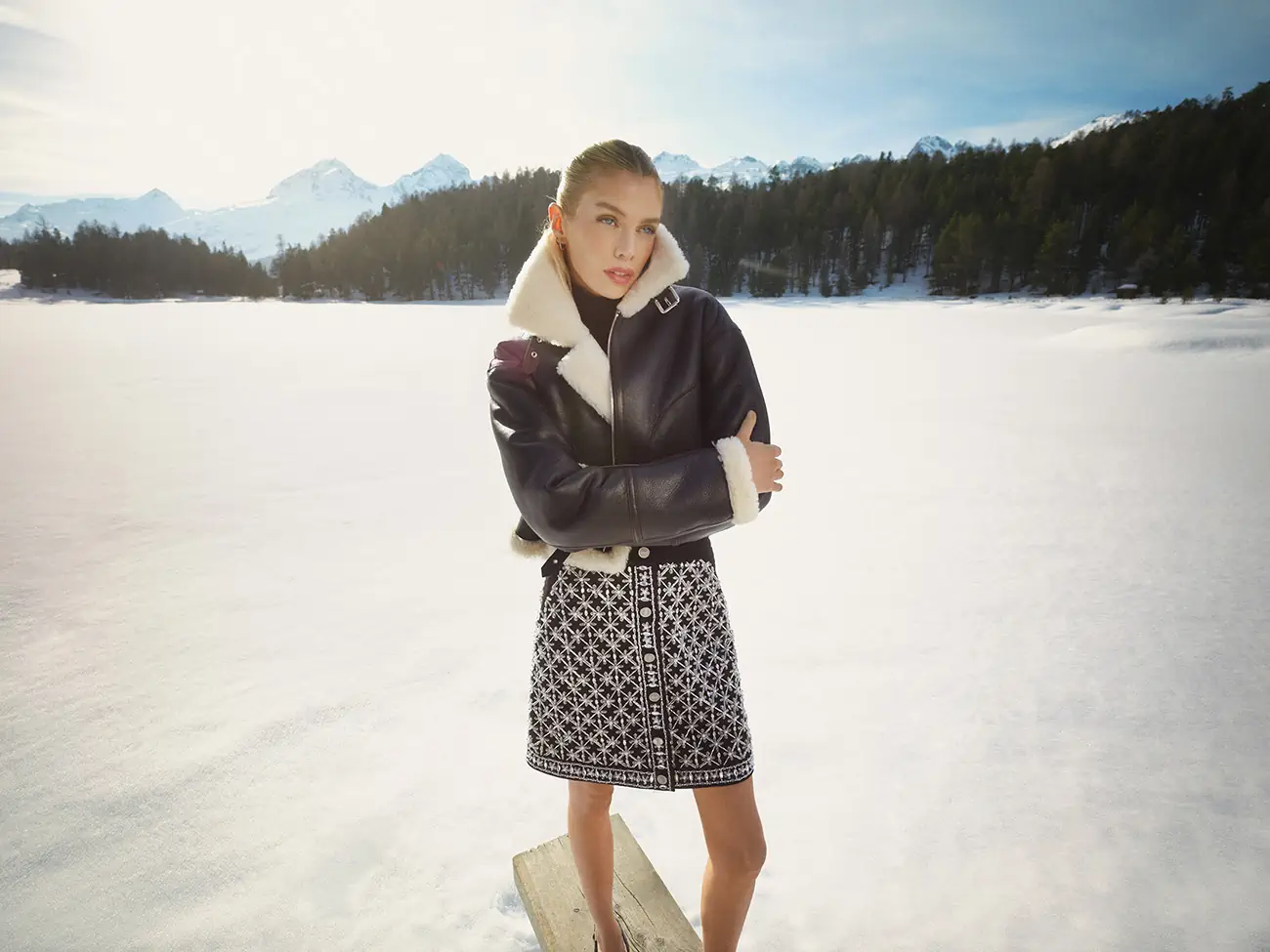 Ports 1961's Fall/Winter 2024 campaign in the majestic Alps