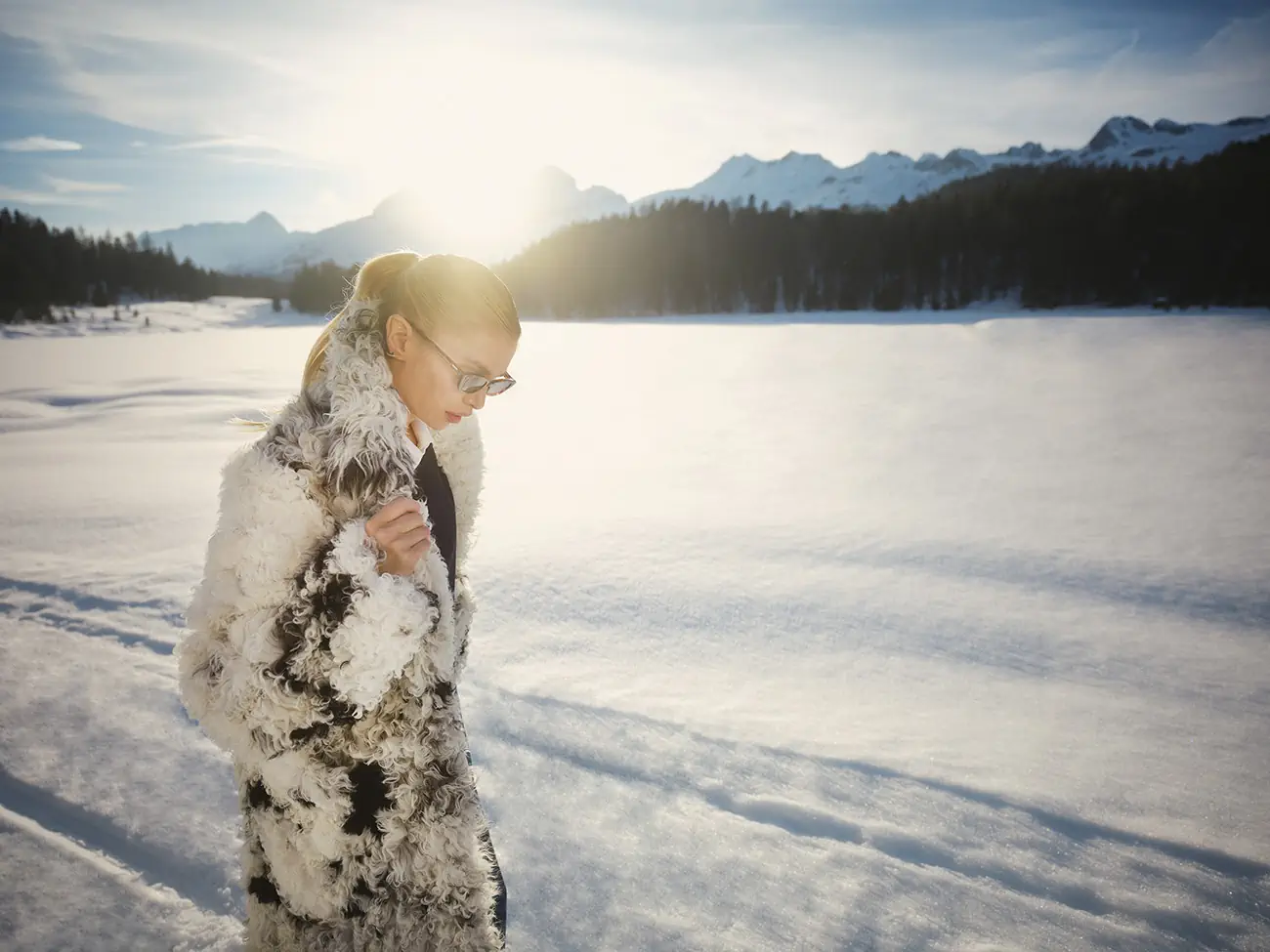 Ports 1961's Fall/Winter 2024 campaign in the majestic Alps