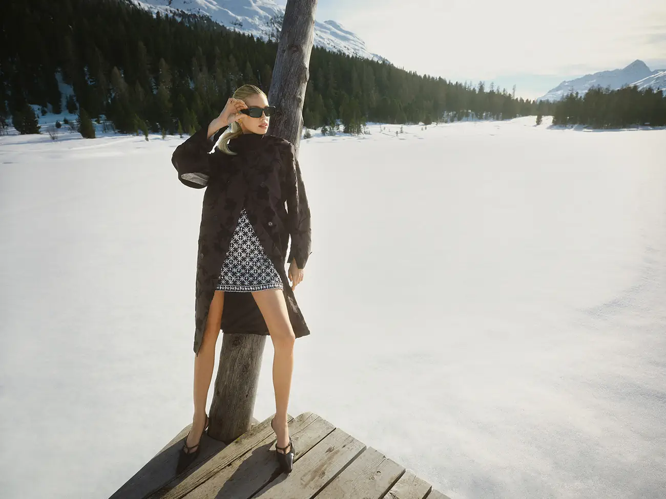 Ports 1961's Fall/Winter 2024 campaign in the majestic Alps