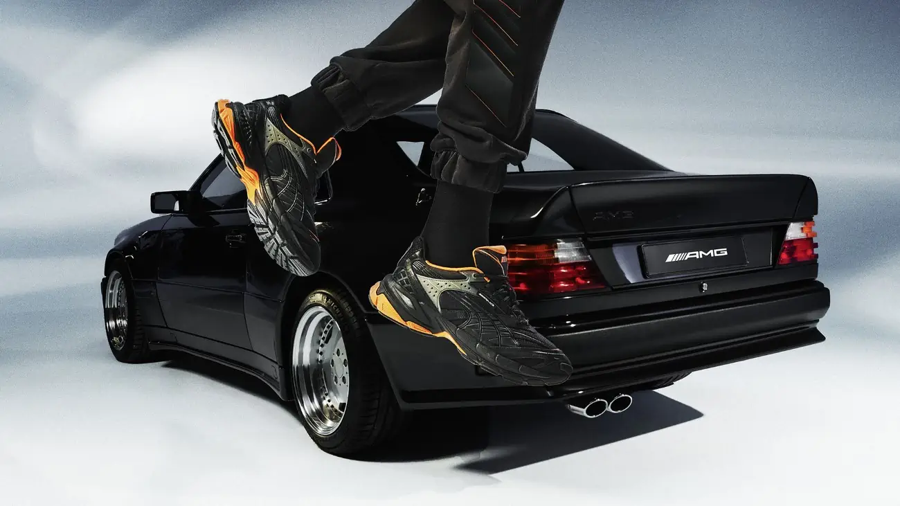 Puma and Mercedes-AMG Motorsport launch a collection inspired by the iconic "The Hammer"