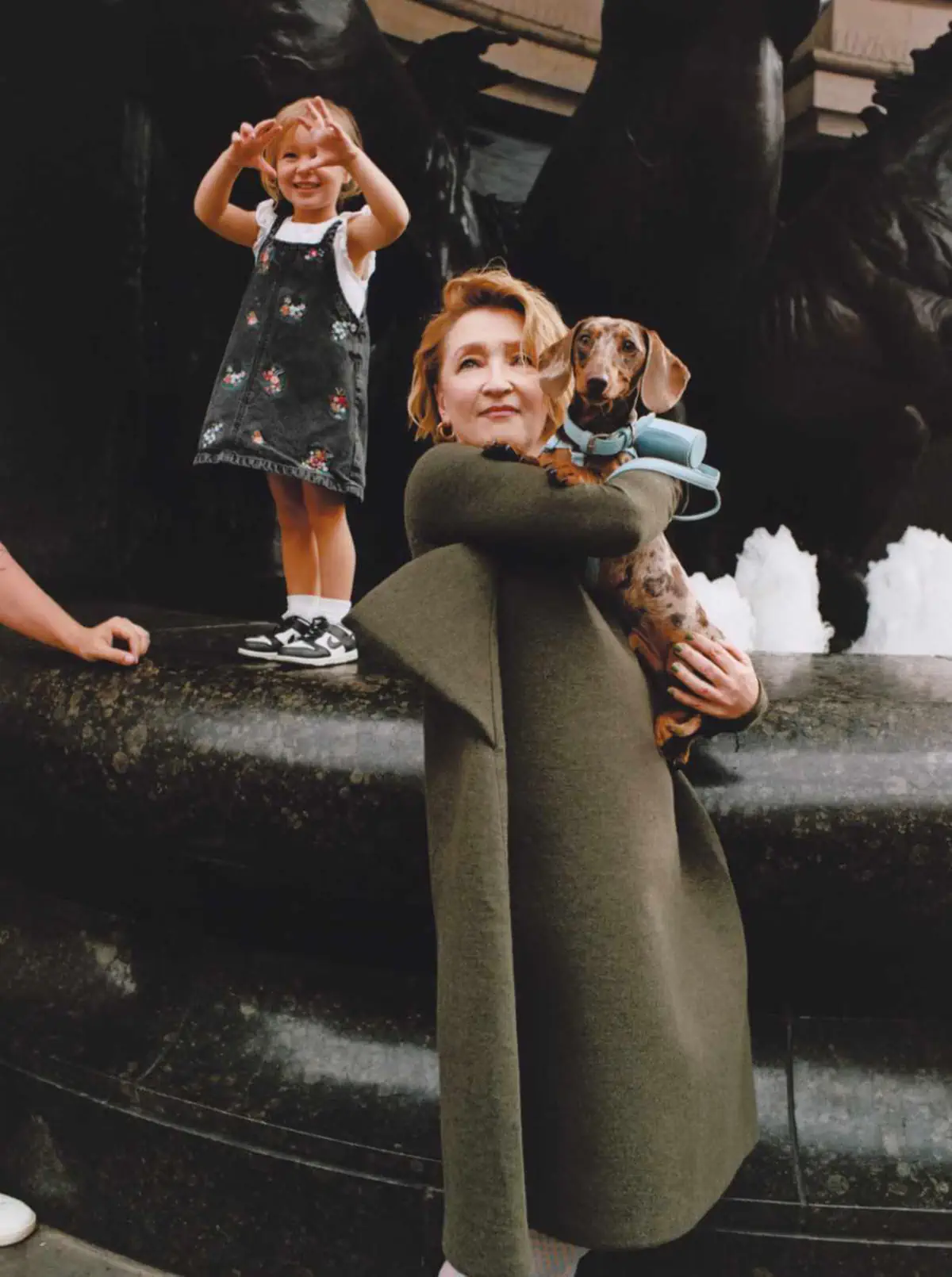 Lesley Manville in Loewe on The Sunday Times Style September 8th, 2024 by Charlotte Hadden