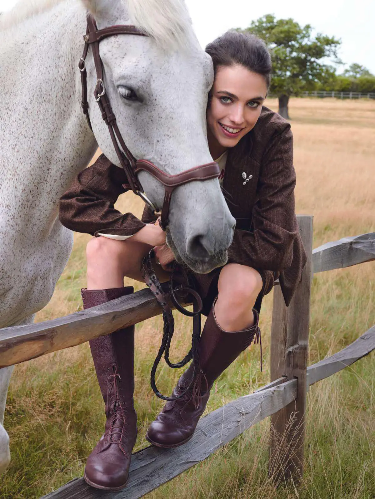 Margaret Qualley covers The Sunday Times Style September 15th, 2024 by Liz Collins