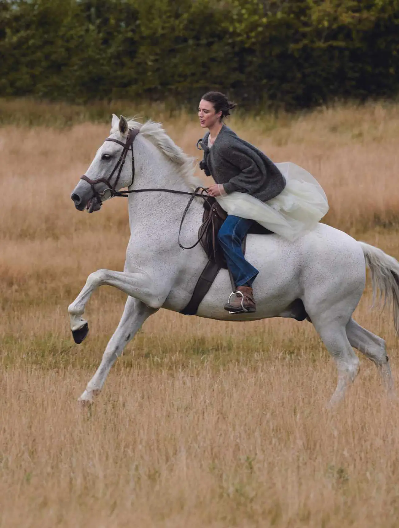 Margaret Qualley covers The Sunday Times Style September 15th, 2024 by Liz Collins