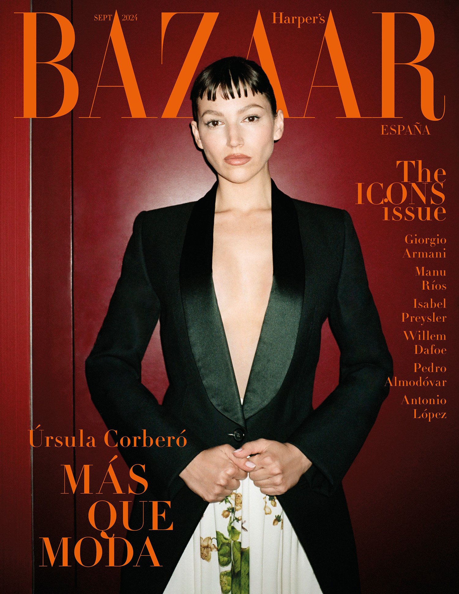 Úrsula Corberó covers Harper’s Bazaar Spain September 2024 by Pierre-Ange Carlotti