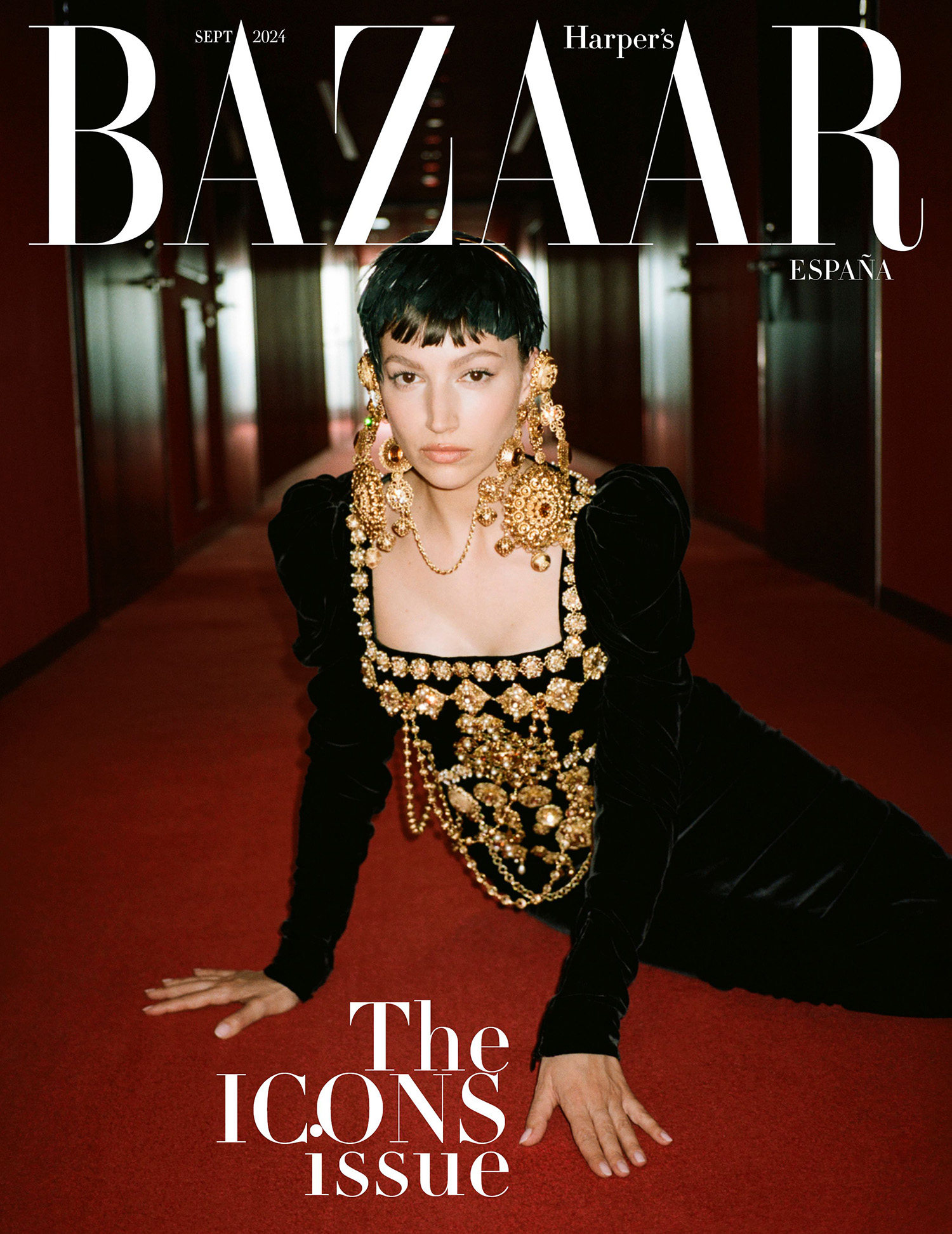 Úrsula Corberó covers Harper’s Bazaar Spain September 2024 by Pierre-Ange Carlotti