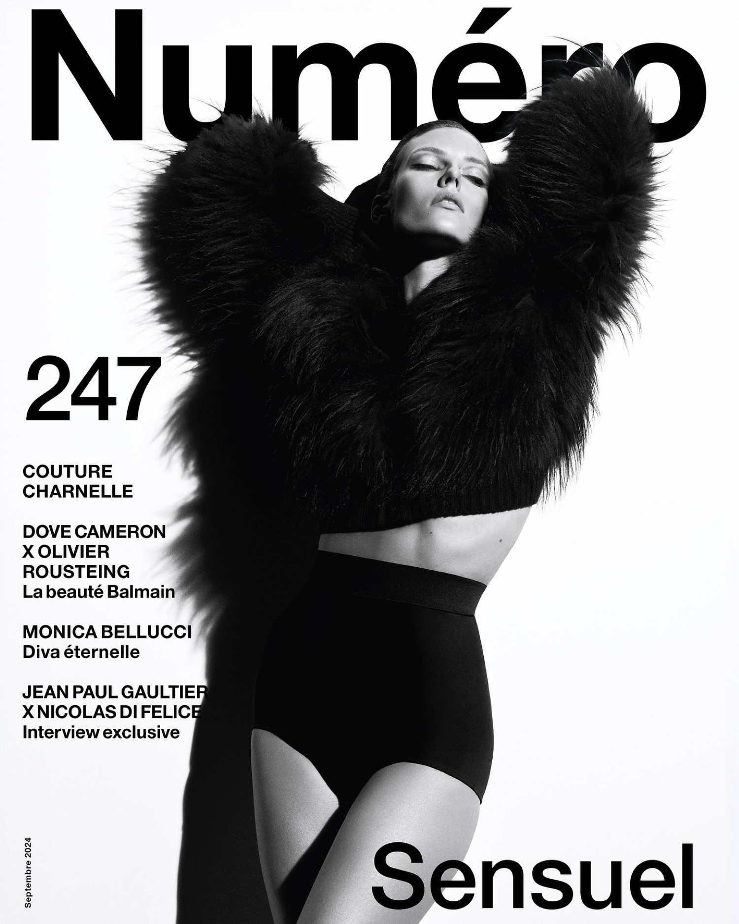 Beauïse Genç covers Numéro September 2024 by Tom Munro