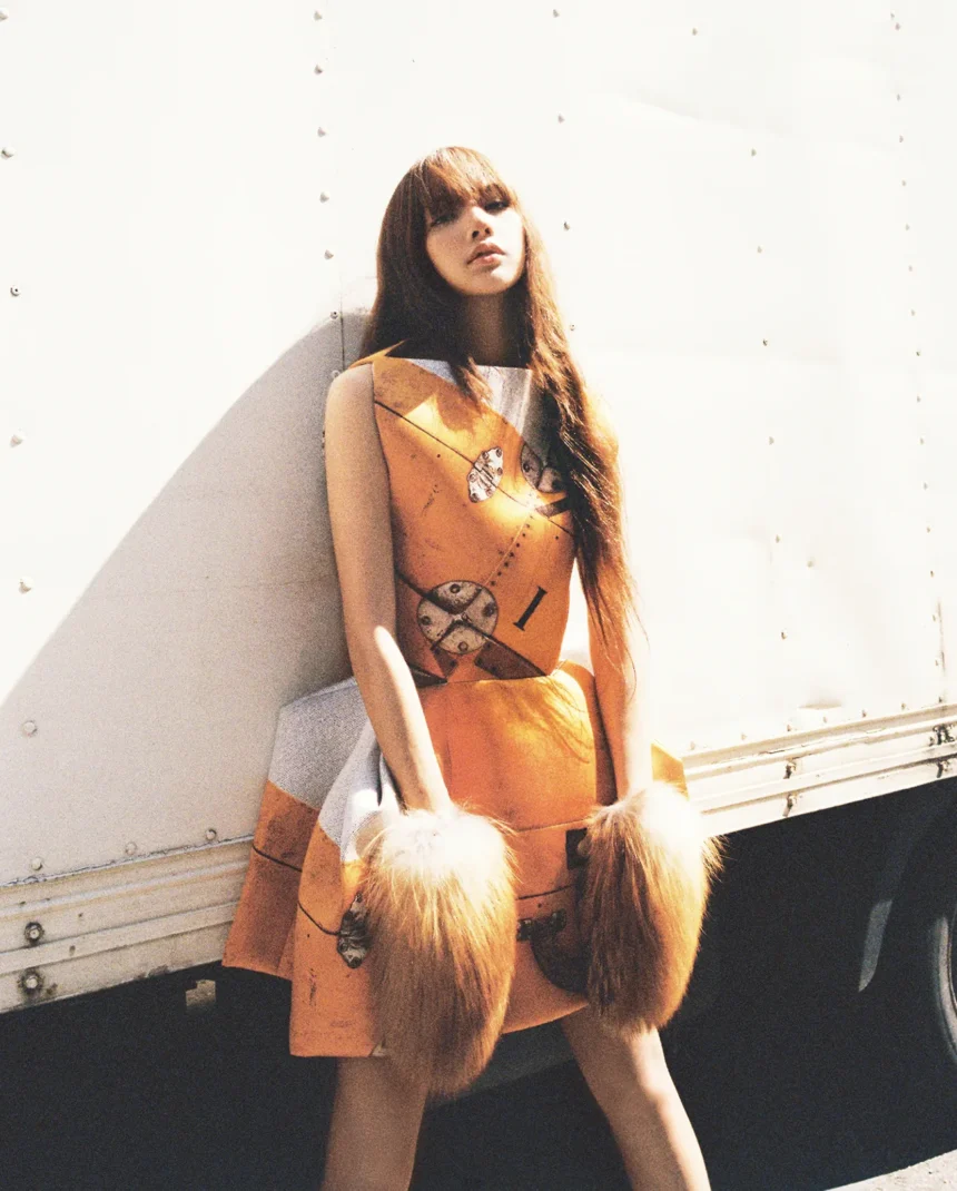 Blackpink's Lisa in Louis Vuitton on Vogue Korea October 2024 by