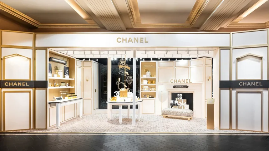 Chanel opens Christmas pop-up at Harrods