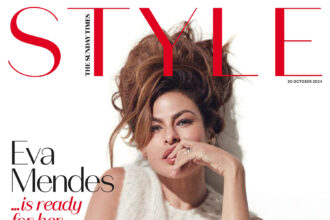 Eva Mendes covers The Sunday Times Style October 20th, 2024 by Nico Bustos