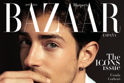 Manu Ríos covers Harper’s Bazaar Spain September 2024 by Juankr