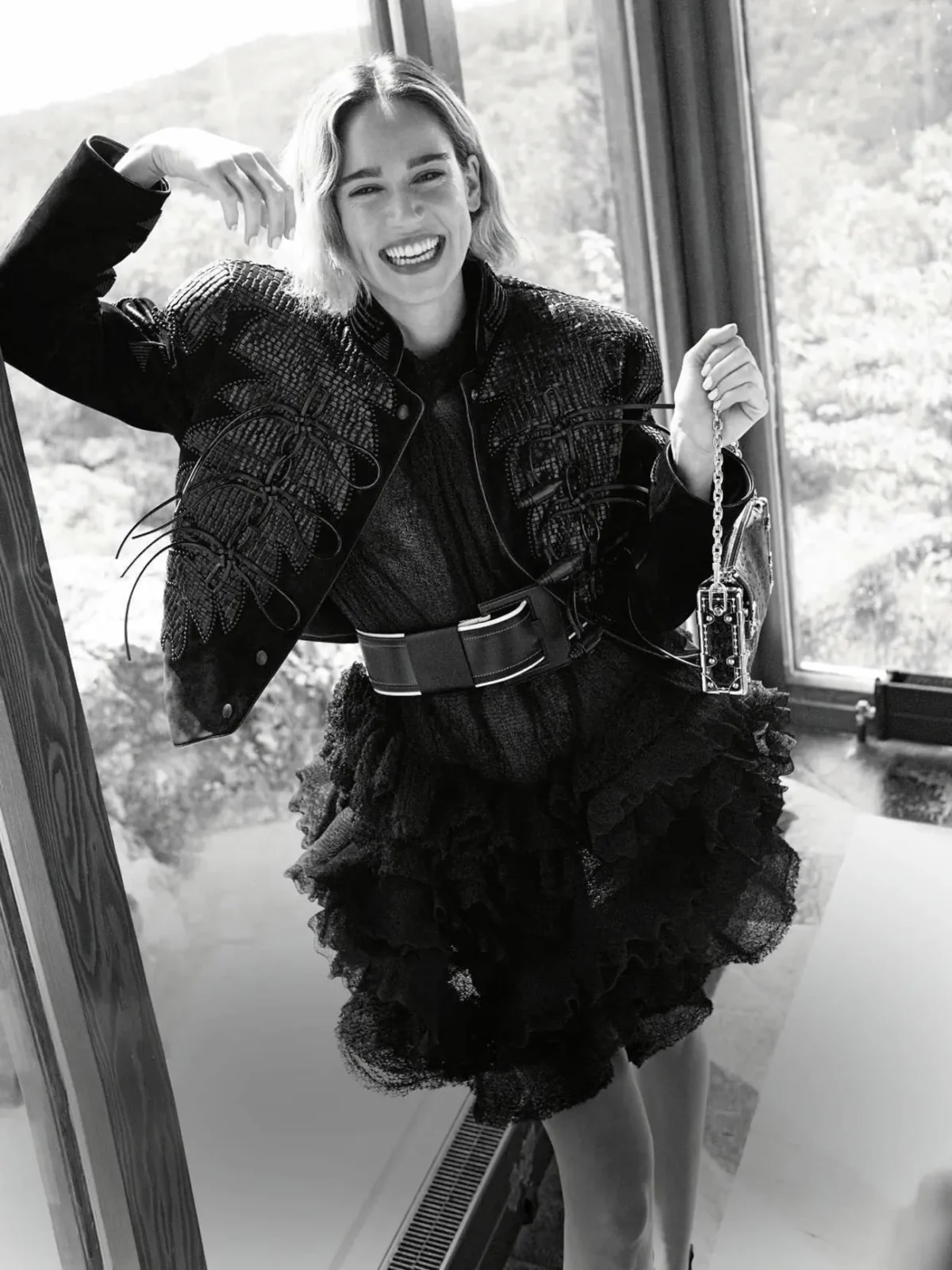 Matilda Lutz in Louis Vuitton on Elle Italia October 17th, 2024 by Federico Sorrentino