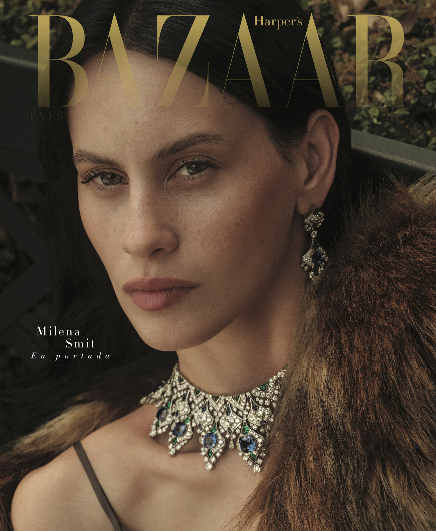 Milena Smit covers Harper’s Bazaar Mexico & Latin America October 2024 by Juankr