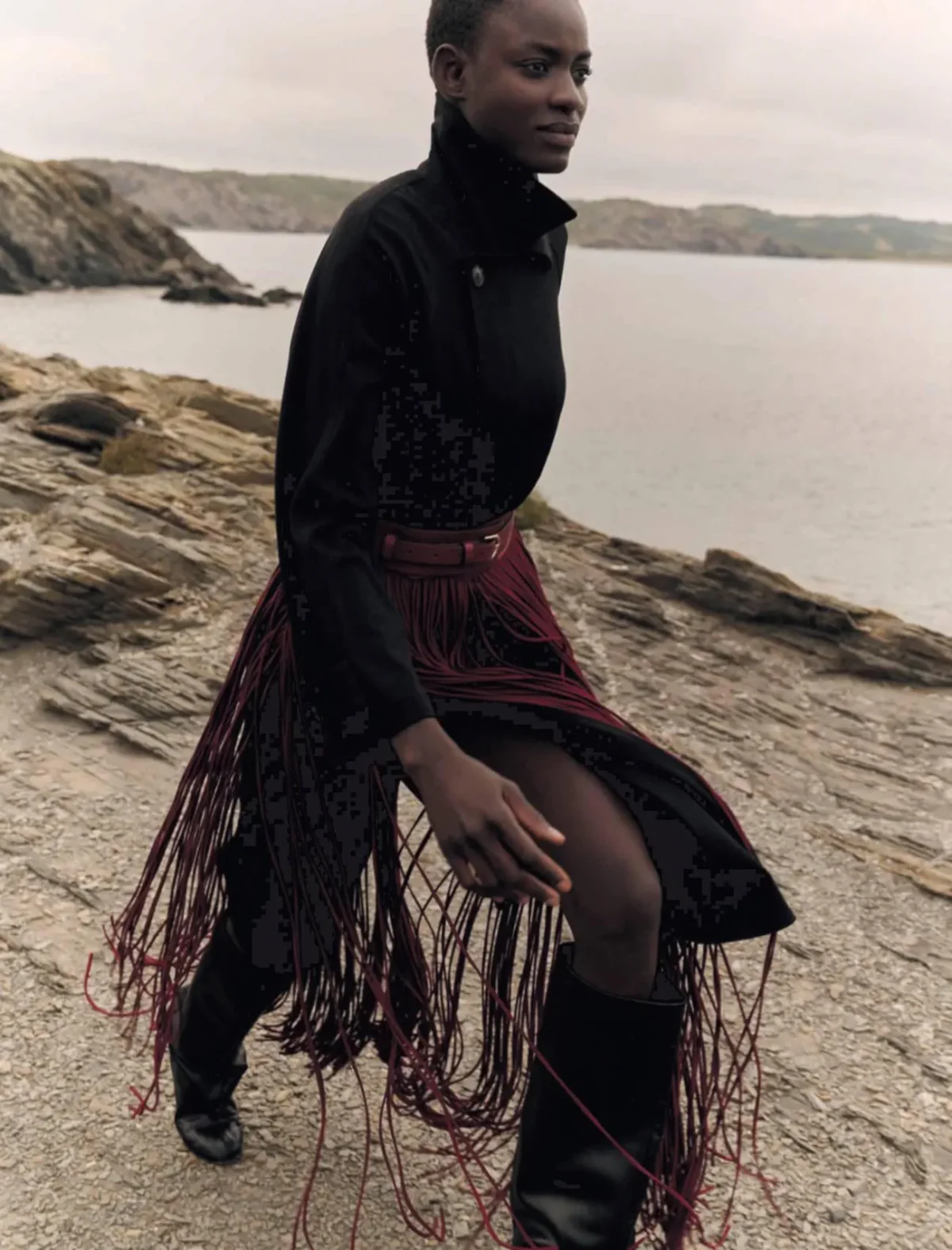 Sokhna Niane by Nicolas Valois for Madame Figaro October 25th, 2024