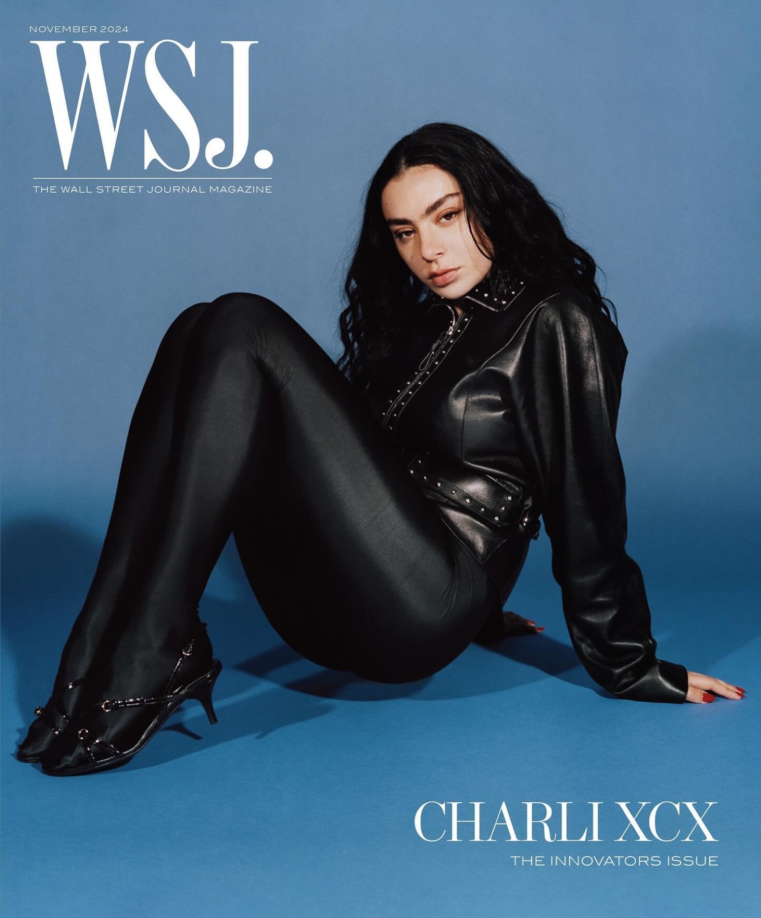 Charli XCX covers WSJ. Magazine November 2024 by Angelo Pennetta