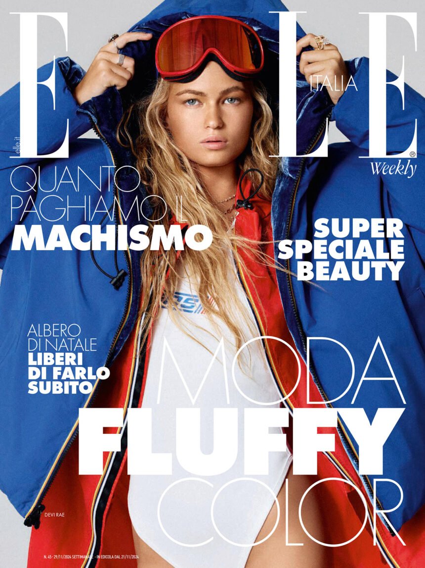 Devi Rae covers Elle Italia November 21st, 2024 by Marie Schmidt