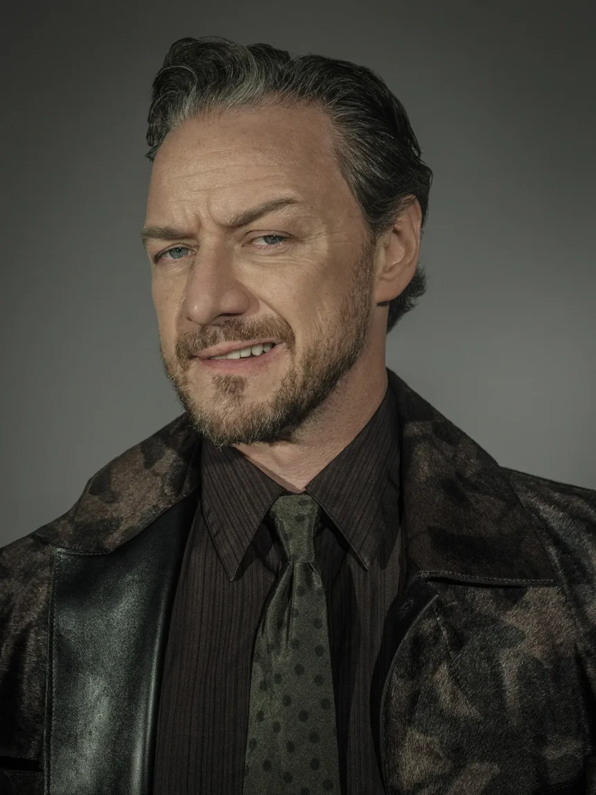 James McAvoy covers Esquire Mexico October 2024 by Juankr