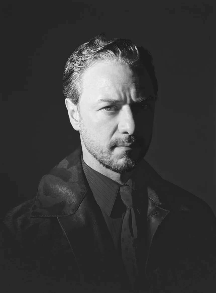 James McAvoy covers Esquire Mexico October 2024 by Juankr