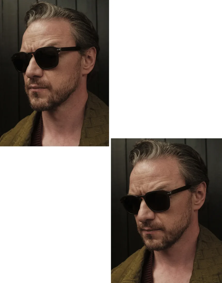 James McAvoy covers Esquire Mexico October 2024 by Juankr